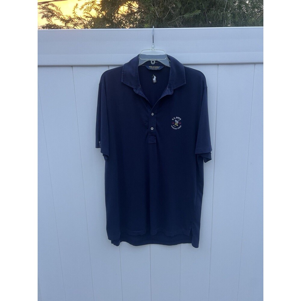 Polo Ralph Lauren US Open 2020 Winged Foot Polo Shirt Golf Sz Medium Cotton